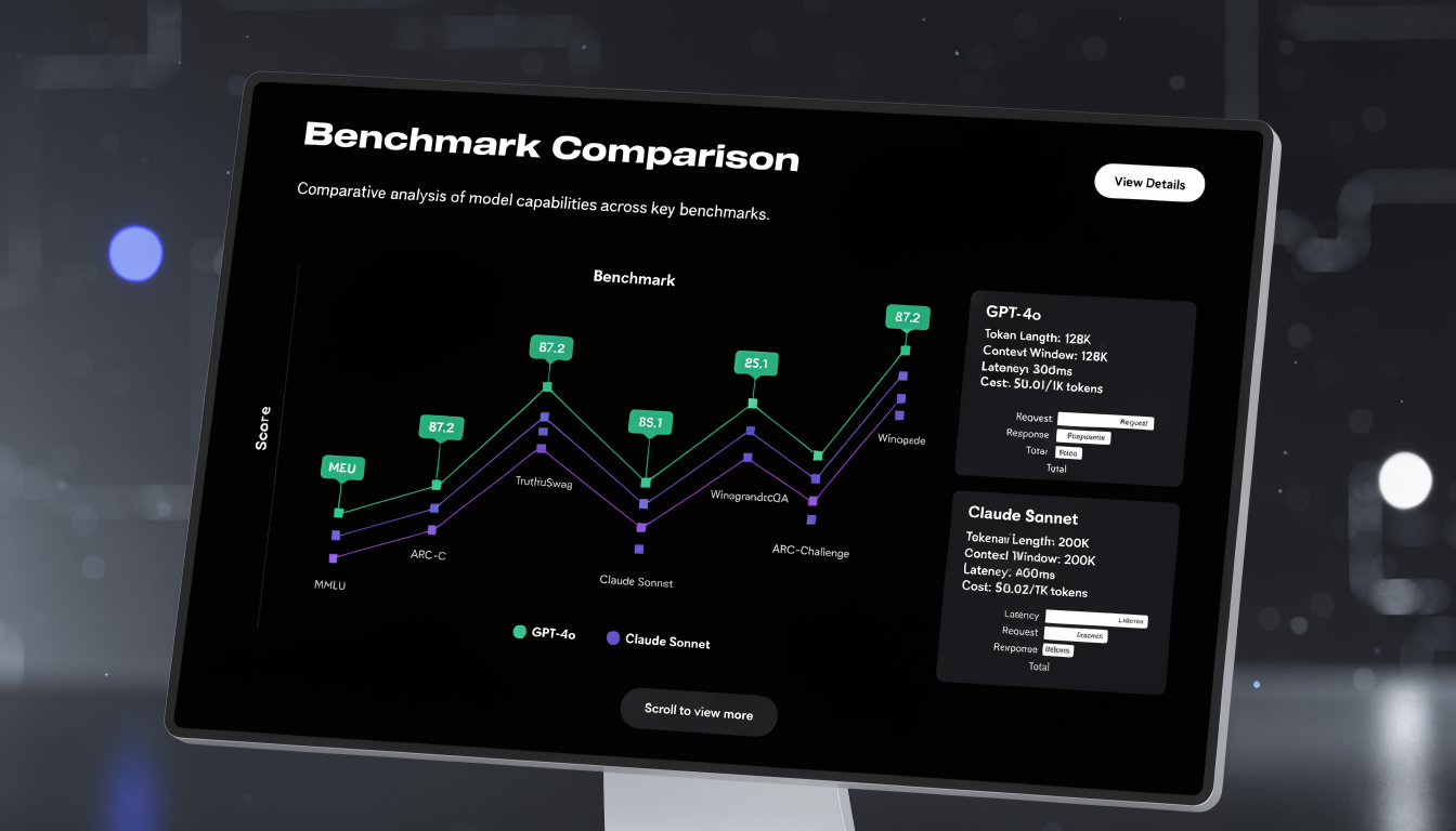 AI model comparison, Claude vs GPT performance benchmarks for business automation