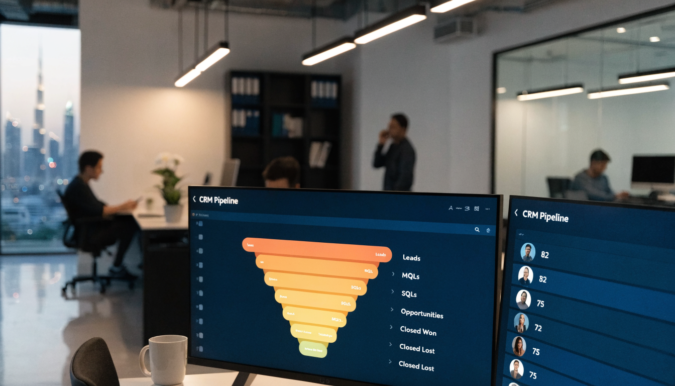 CRM System Dubai, A CRM Your Team Will Actually Use cover