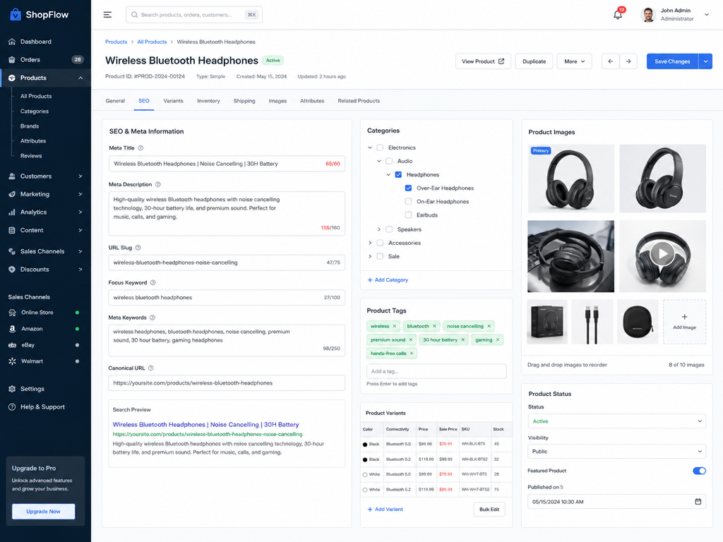 Product Catalog Optimization