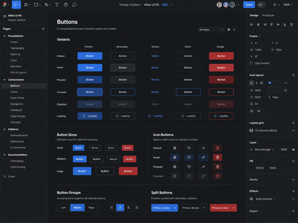High-Fidelity UI Design