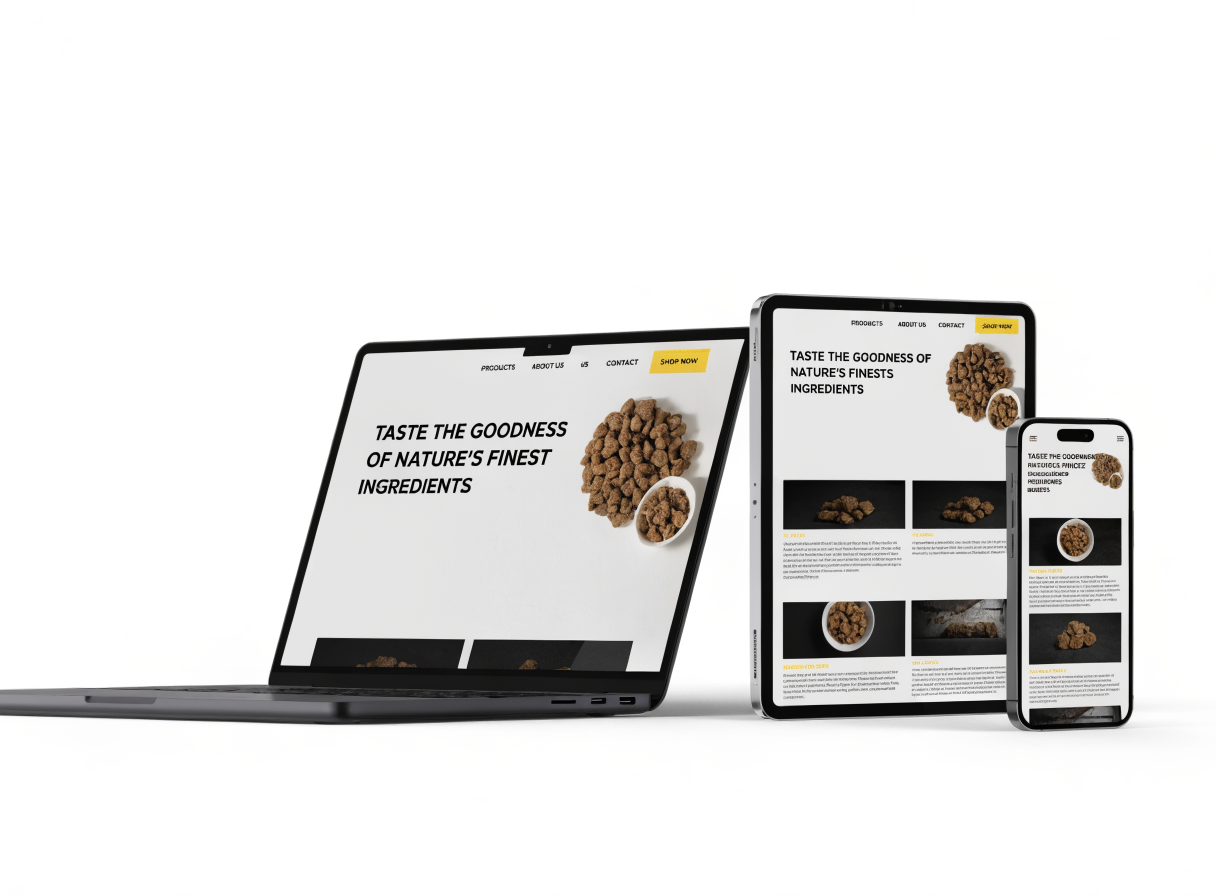 Mobile-First & Responsive