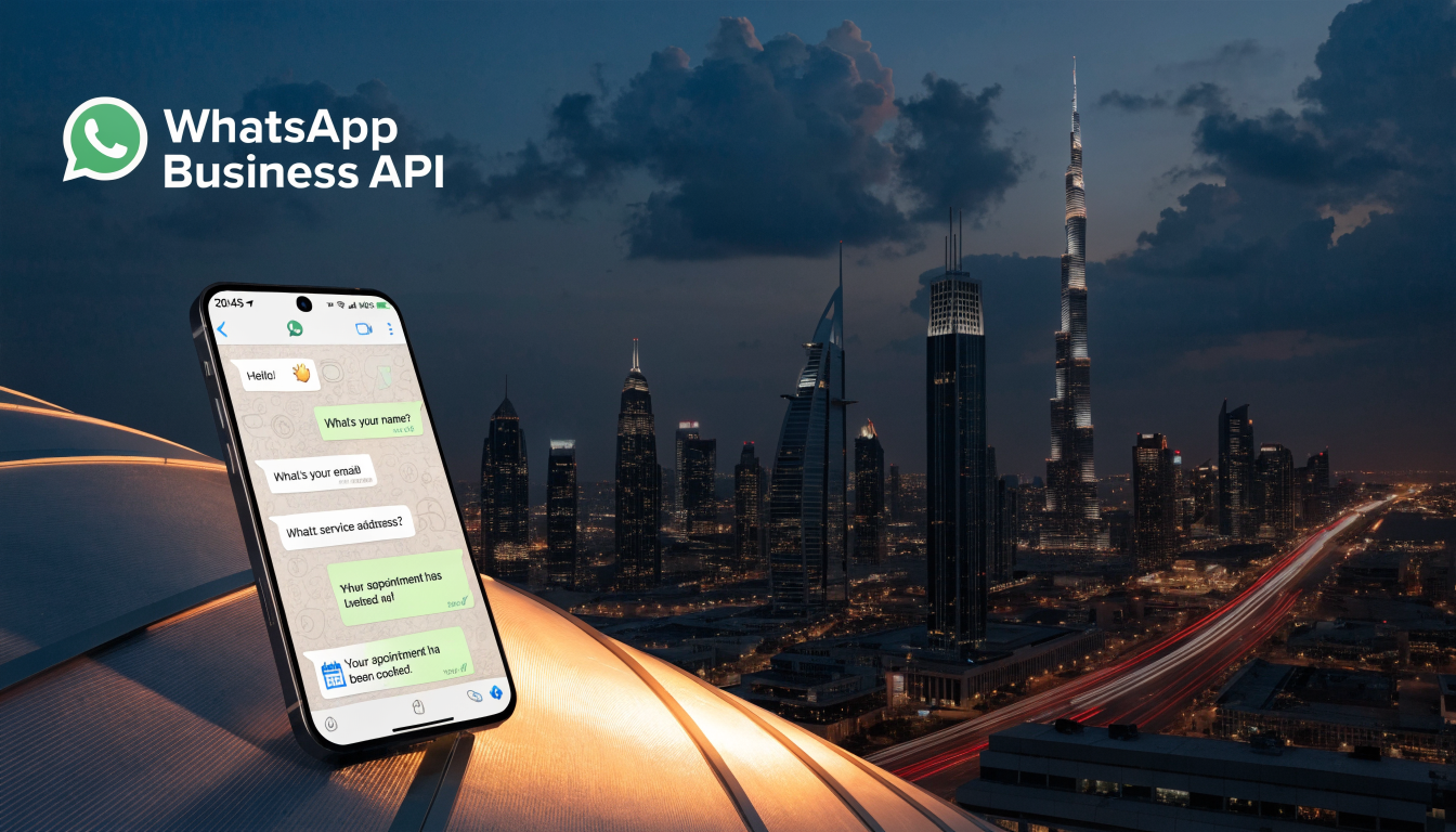 WhatsApp Business API Dubai, Lead Qualification in 10 Minutes, Not 1 Day cover