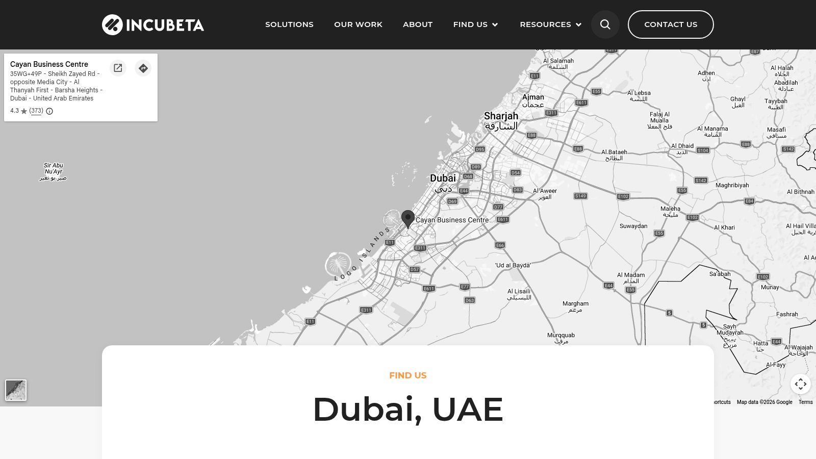 Incubeta MENA (formerly Bruce Clay MENA), Dubai